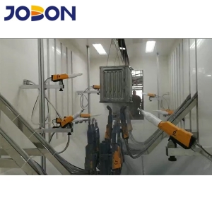 Kitchen oven enamel powder coating line